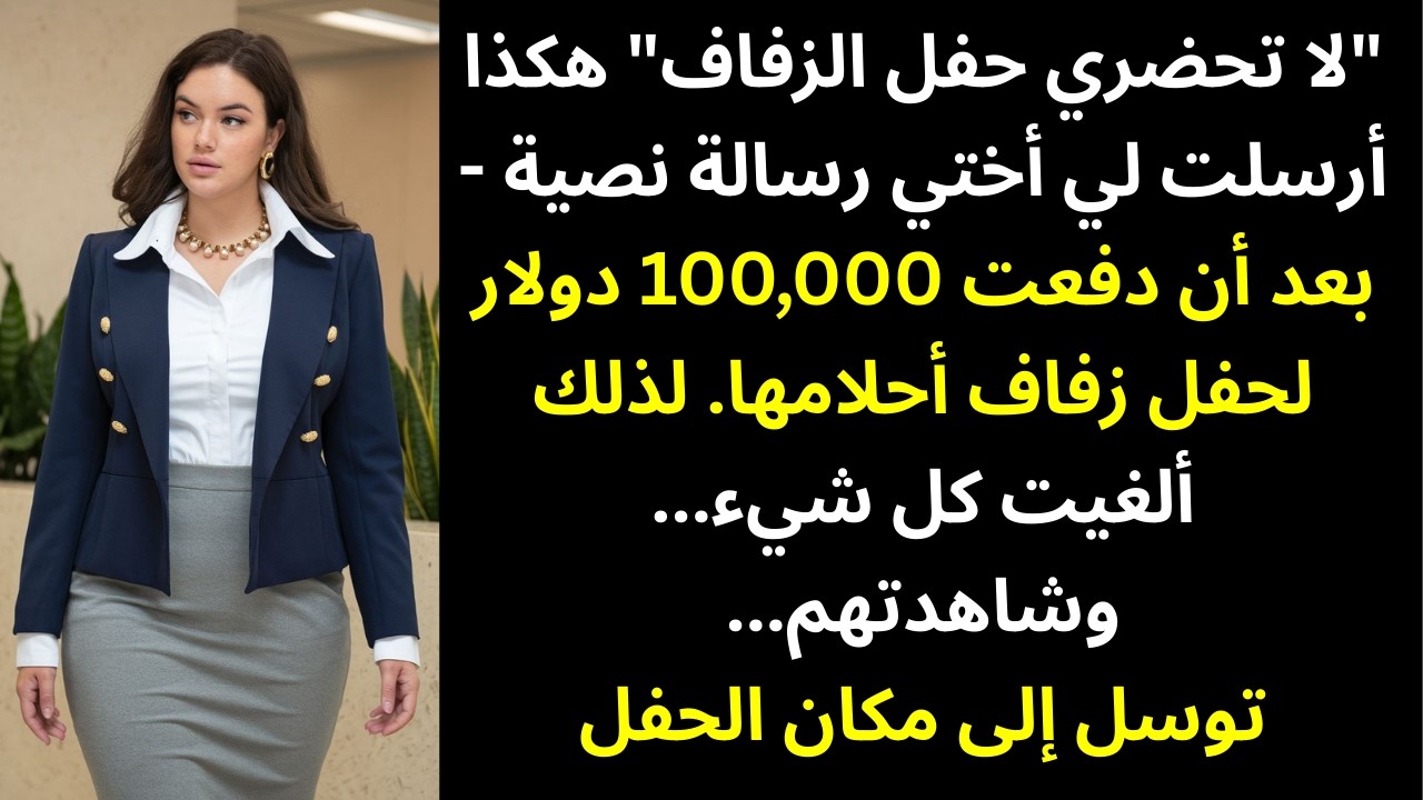 دفعتُ تكاليف زفاف أختي البالغة 100 ألف دولار—ثم شُطبتُ من قائمة المدعوين في اللحظة الأخيرة