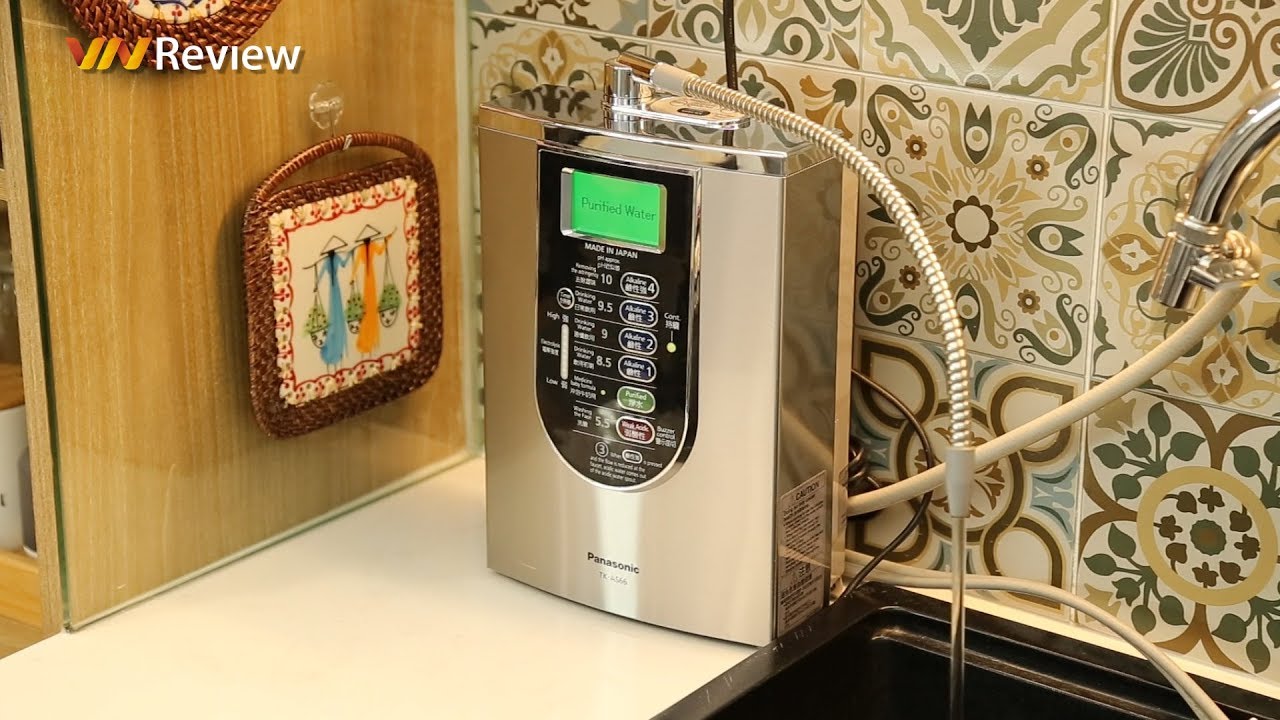 ✅VnReview  - Đánh giá máy lọc nước điện giải ion kiềm Panasonic TK-AS66