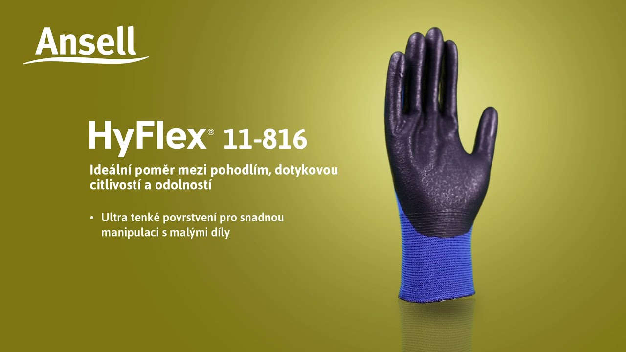 (CS) Ansell HyFlex 11-816 Video