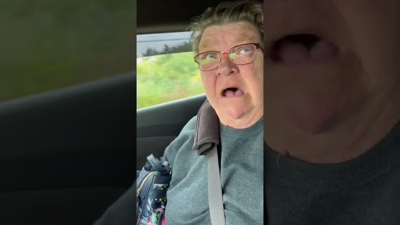 Angry Grandma at Bingo