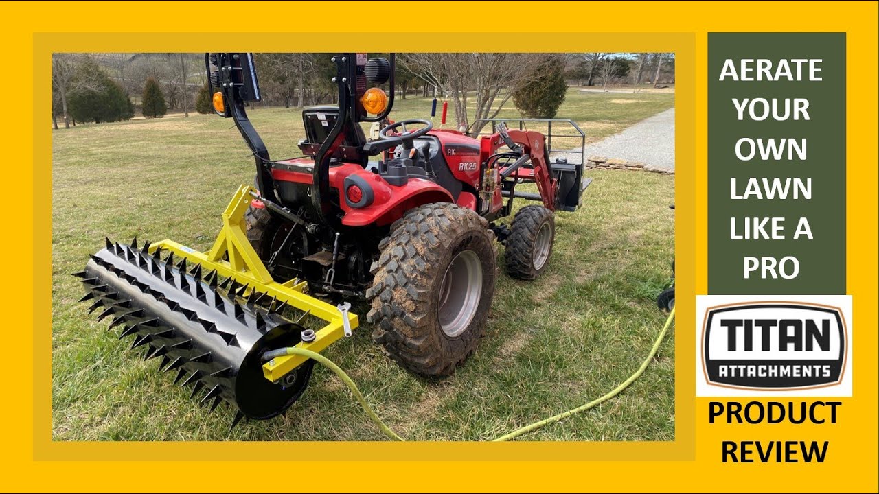 #164:   RK25 paired with a 6' TITAN drum Aerator