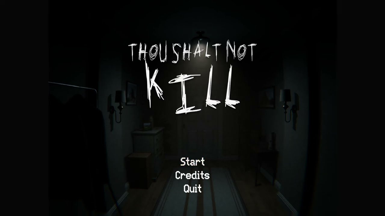 Thou Shalt Not Kill | Short VHS-style first-person walking simulator horror game
