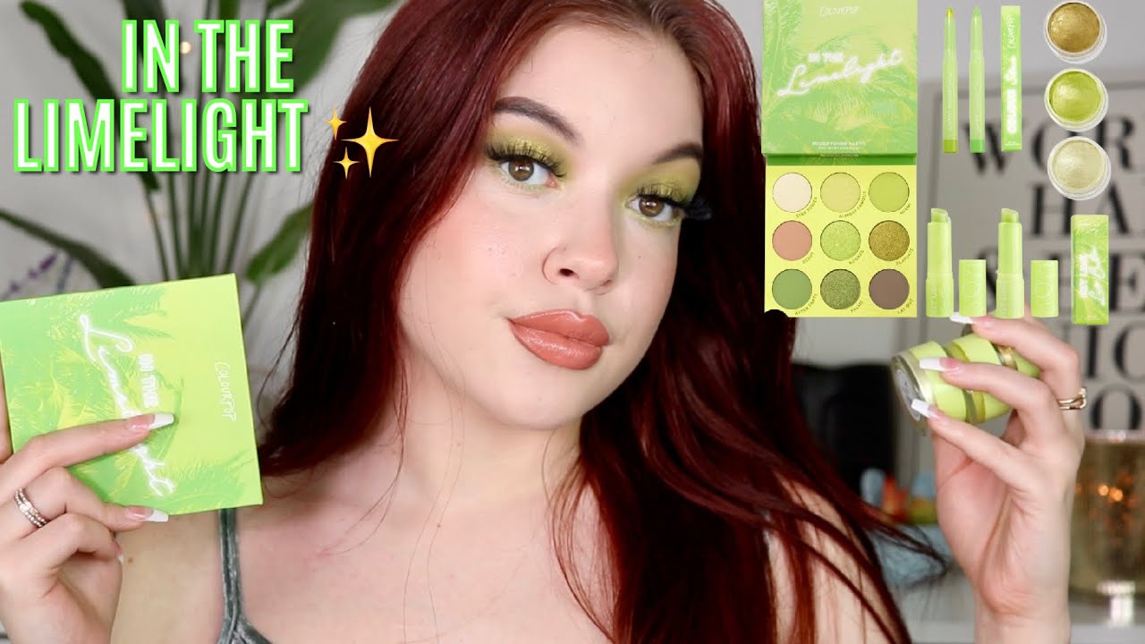COLOURPOP COSMETICS ALL THE LIMELIGHT COLLECTION !