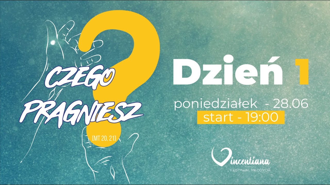 Vincentiana 2021 - DZIEŃ 1 | owoc uKORZENIA, MARIVA, Lazaryści, Wzgórze Syjon