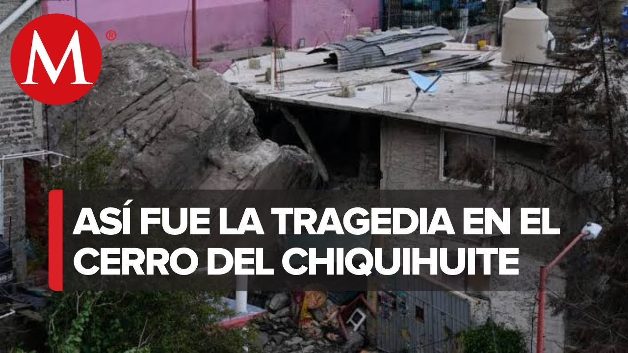 Así se vivió el derrumbe en el cerro del Chiquihute en Tlalnepantla, Edomex