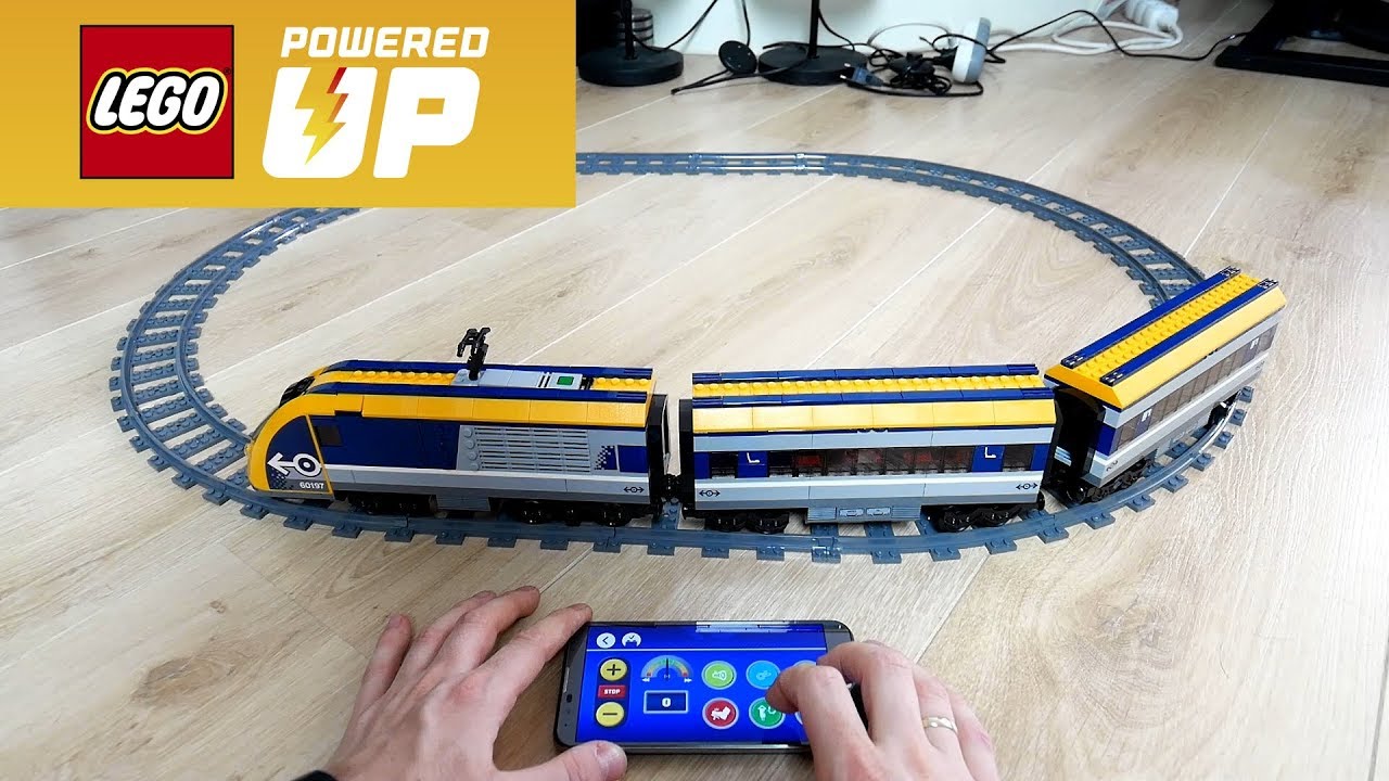 LEGO Powered Up app test with new 2018 train! 🚆