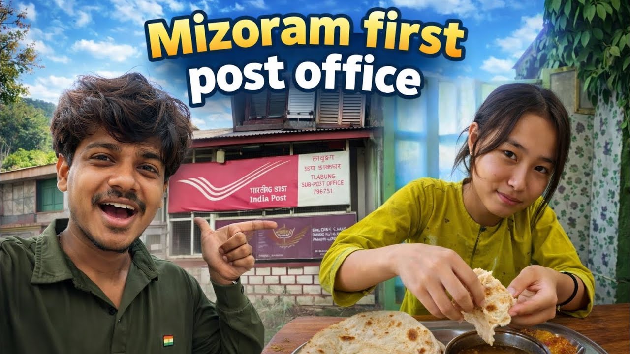 TLABUNG (DEMAGIRI) MARKET🇮🇳 | MIZORAM’S FIRST POST OFFICE (1872) | NEAR BANGLADESH  BORDER
