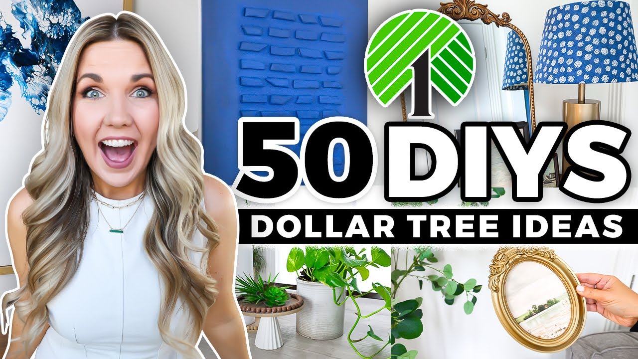 50 Dollar Tree DIYs...You’ll Actually Want to Try!