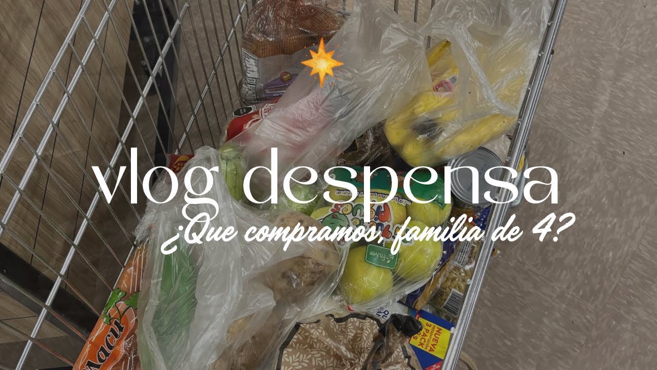 Día de hacer despensa para 4 personas | Vlogmas | Angie Martínez Vlogs 