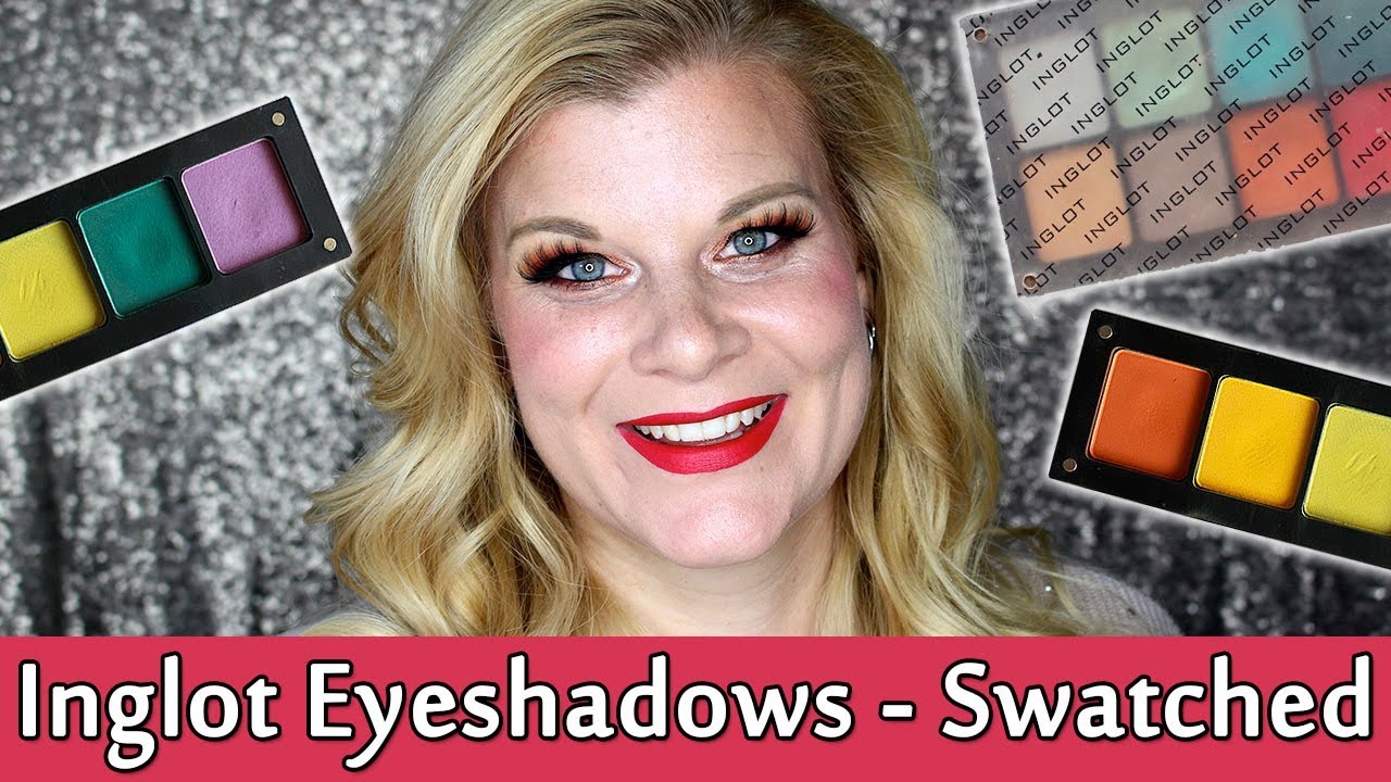 My Inglot Eyeshadow Collection Swatched! | Makeup Your Mind