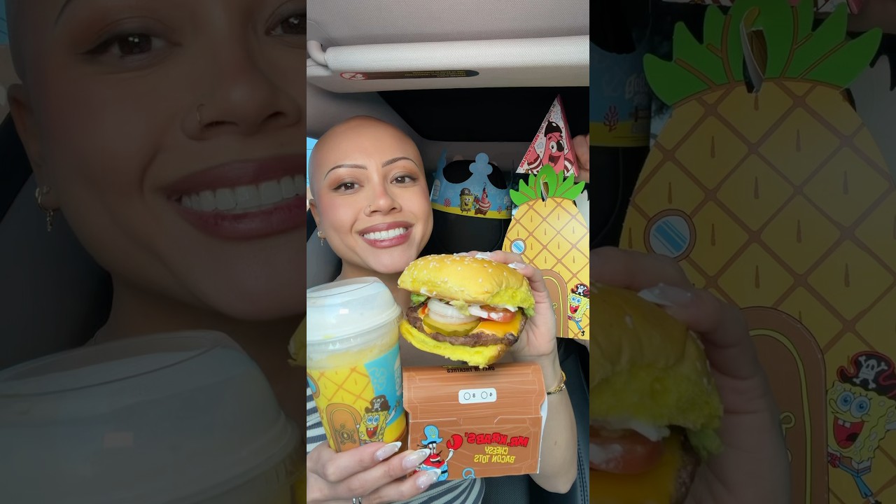 НОВОЕ БЛЮДО ИЗ СПОНЖБОБА ОТ БУРГЕР КИНГА🍍🍔