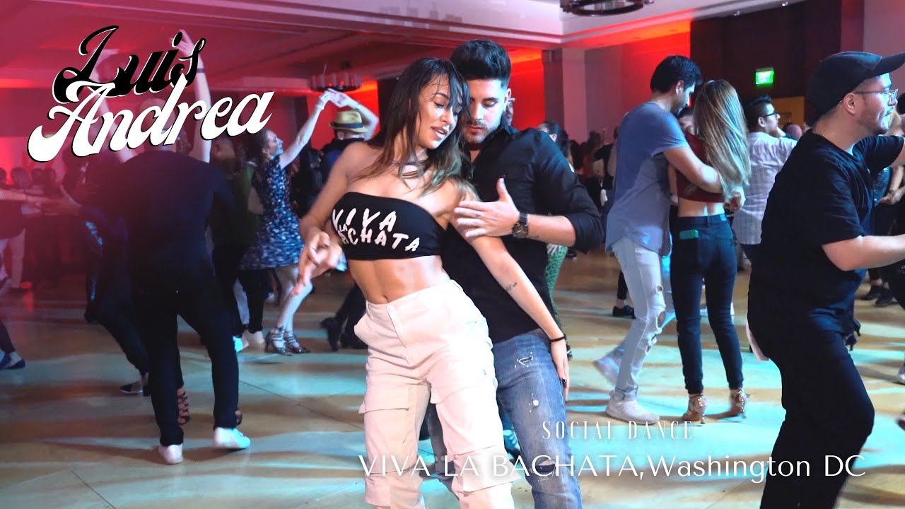 Bachata social dancing 🔥 LUIS Y ANDREA - 📍Viva la bachata, Washington DC🇺🇸