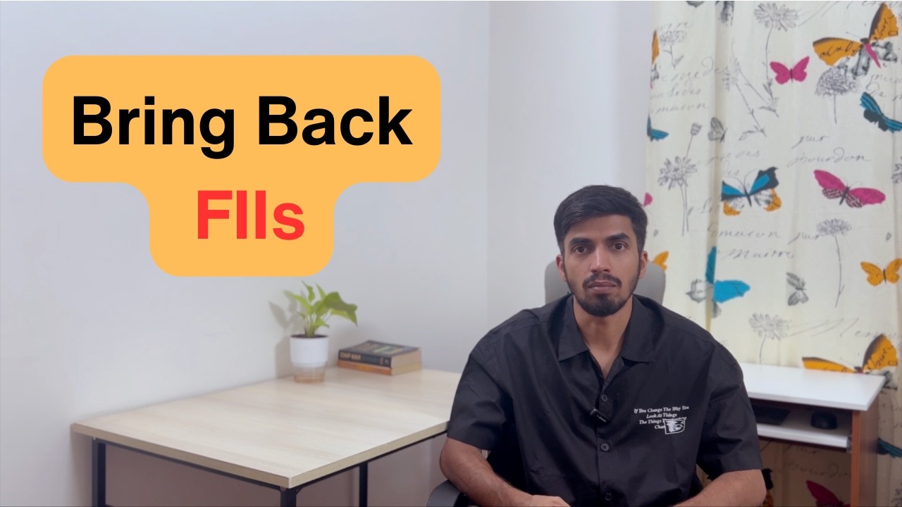 Bring Back FIIs! Why Foreign Investors Are Leaving India and Why We Need Them? Explained