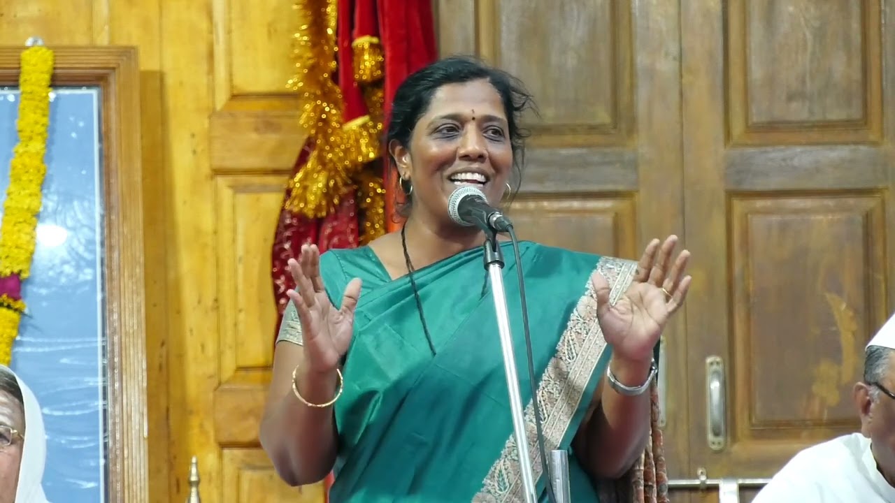 ಪೂಜ್ಯ ಶ್ರೀ ಸಿದ್ದೇಶ್ವರ ಮಹಾಸ್ವಾಮಿಗಳವರ ಶ್ರೀ ಗುರು ಮಹೋತ್ಸವ ನಾಲ್ಕನೇ ದಿನದ ಸಮಾವೇಶ ಮಹನಂದಾ ಬಿರಾದರ ಮಾತುಗಳು.