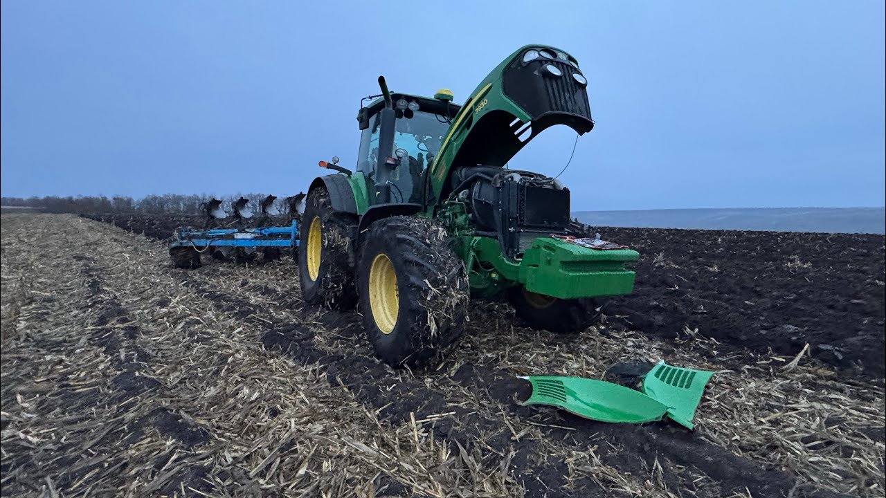 Все приїхав john deere 😭 оранка 2025