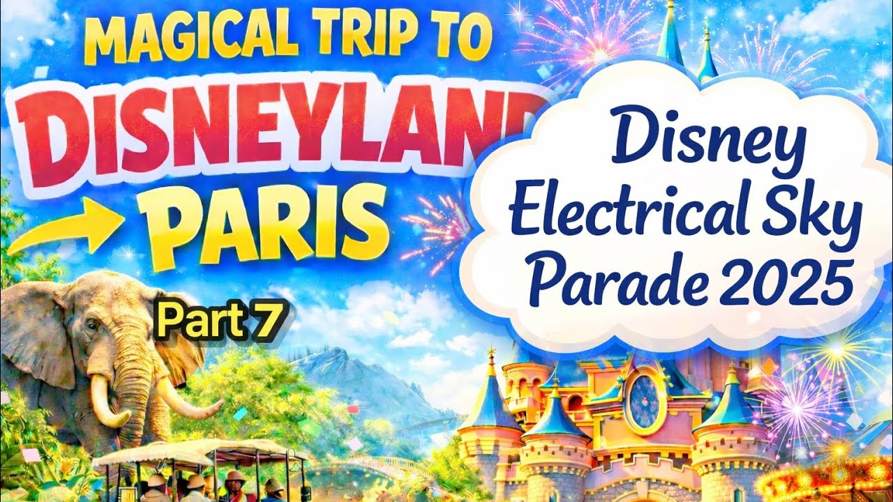 Pure Magic at Disneyland ✨ Electrical Sky Parade (Part 7)