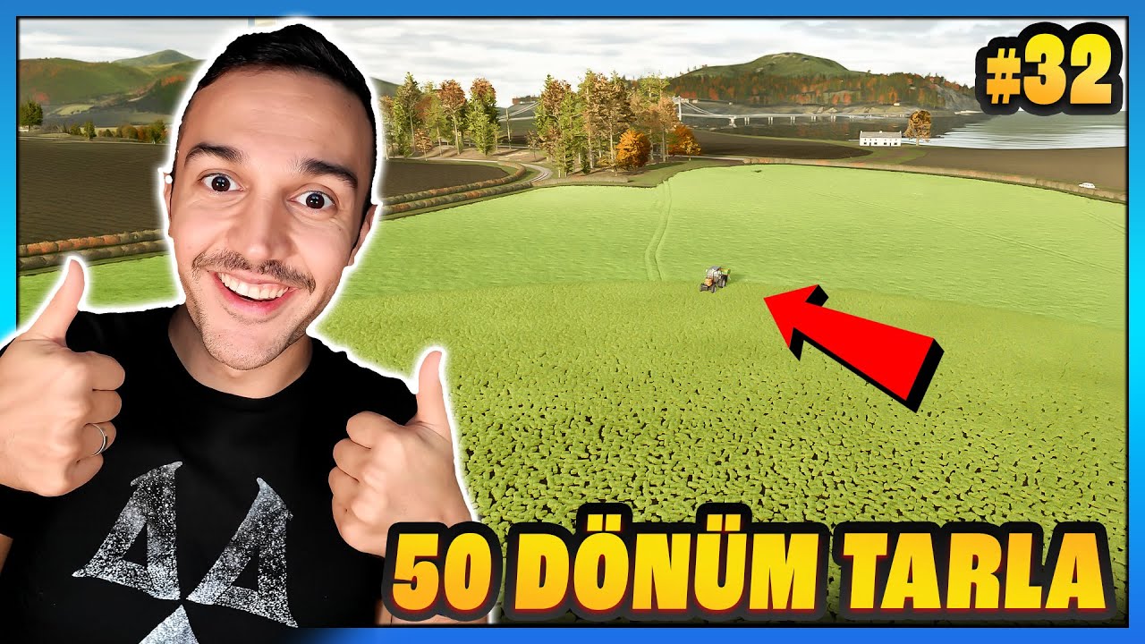 💰 50 DÖNÜM ARAZİ ALDIM ÇOK BÜYÜK YATIRIM | FS25 #32