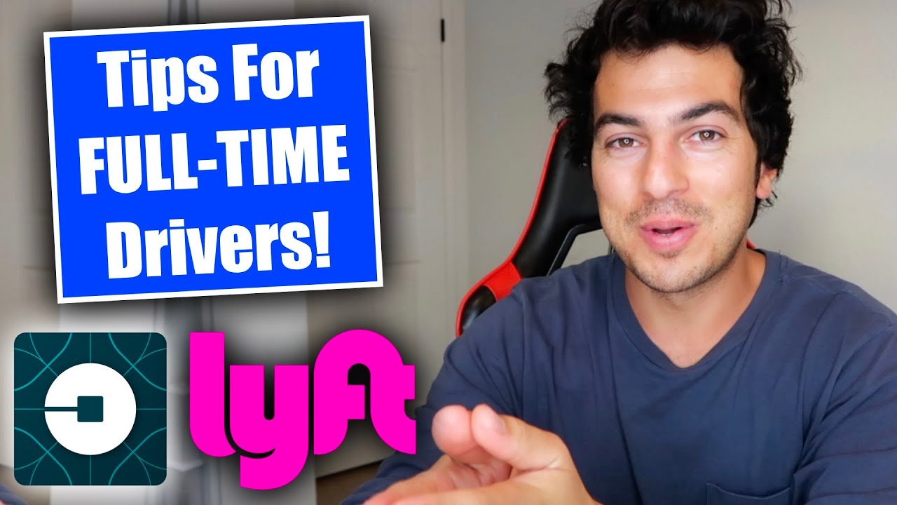 5 Tips for FULL-TIME Uber & Lyft Drivers!