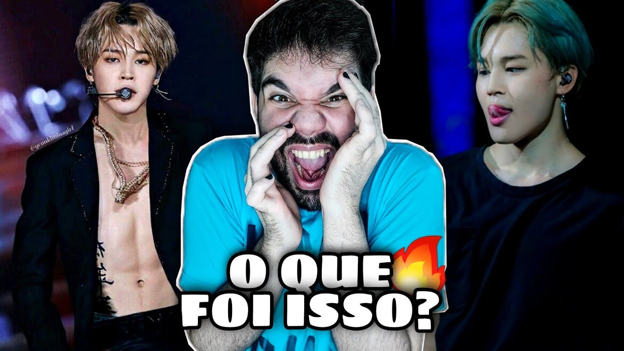 JIMIN EM MOMENTOS DE MUITO CALOR