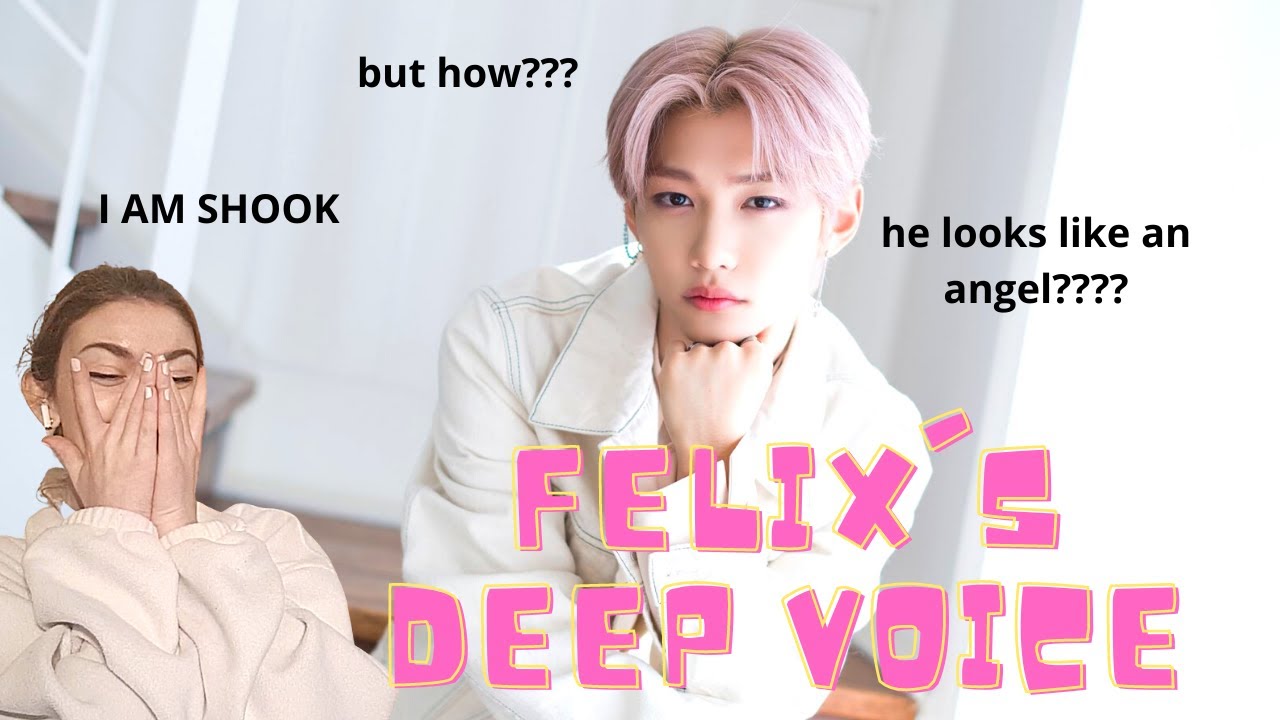 😱 I AM SHOOK! STRAY KIDS FELIX'S DEEP VOICE COMPILATION REACTION 😱 | hana_ppoi