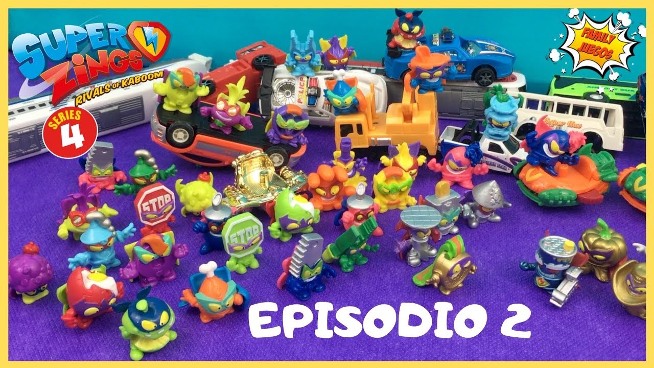 SuperZings series 4 Ep 2: Bad Prize vs Mr King SuperZings aventuras