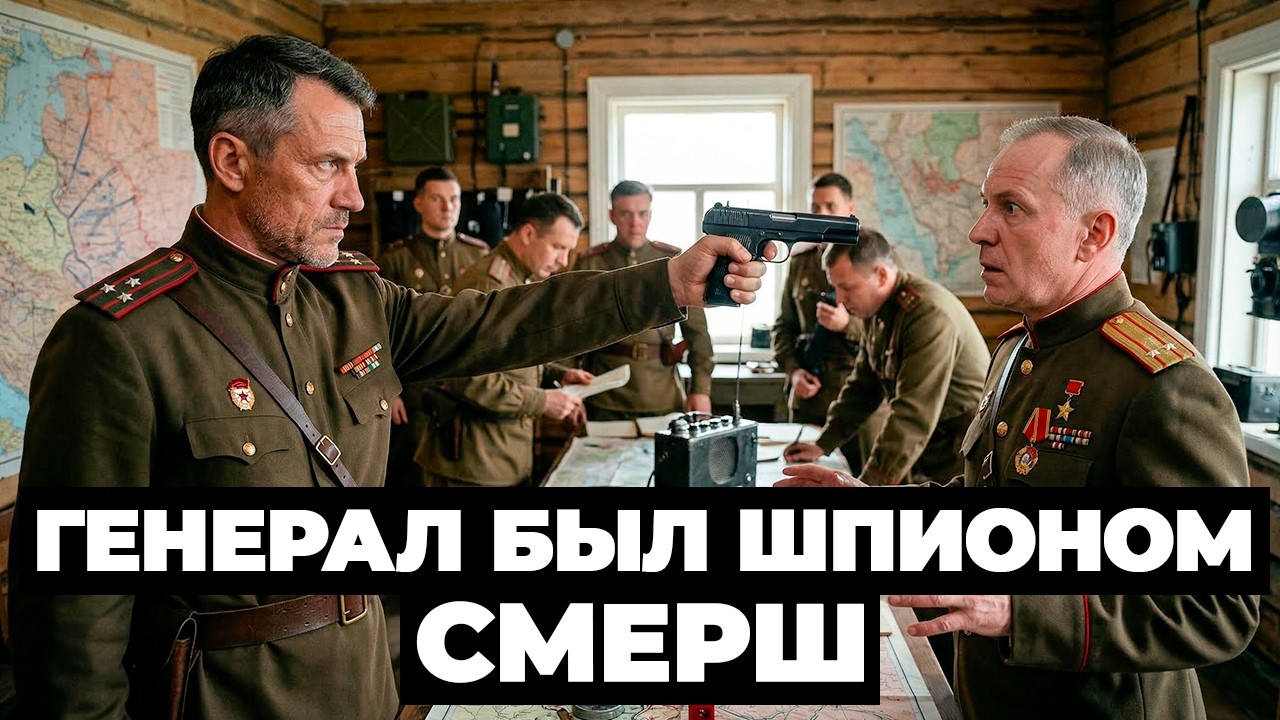 СОВЕТСКИЙ ГЕНЕРАЛ ОКАЗАЛСЯ ШПИОНОМ — ОПЕРАЦИЯ СМЕРШ