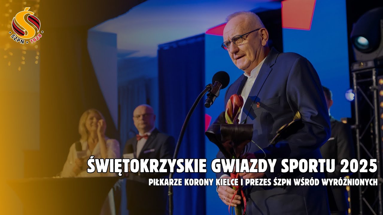Świętokrzyskie Gwiazdy Sportu 2025. Piłkarze Korony Kielce i prezes ŚZPN wśród wyróżnionych