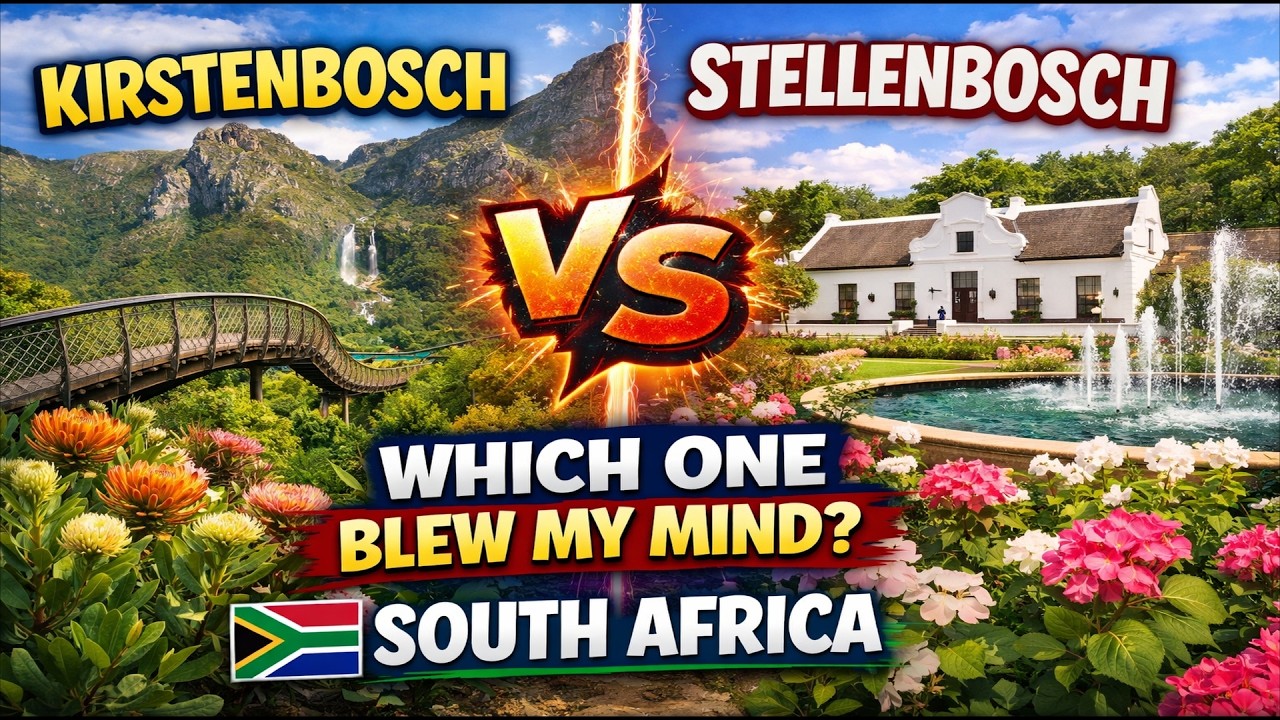 Kirstenbosch vs Stellenbosch Gardens: Which One Blew My Mind? South Africa | BL Images