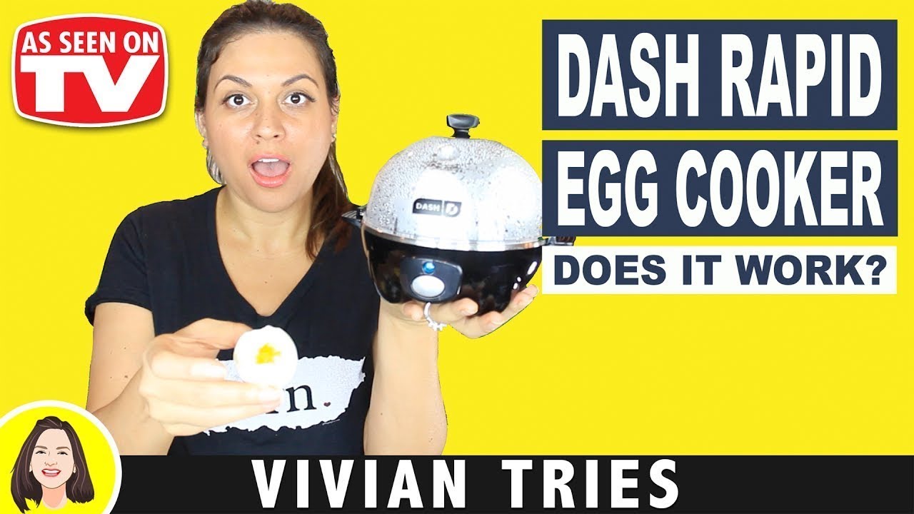 Dash Rapid Poached Egg Cooker Review | Testing As Seen on Tv Product