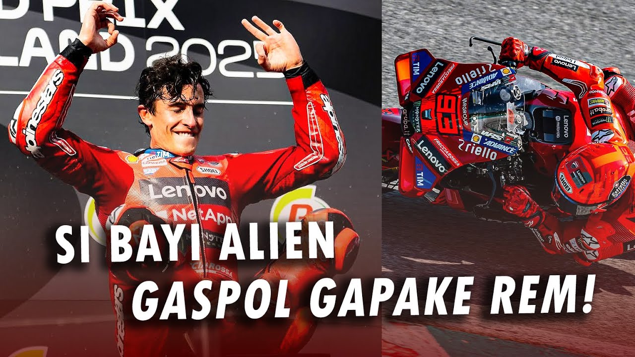 Ducati Sumringah, Marc Marquez Mode Alien Sejak Awal MotoGP 2025