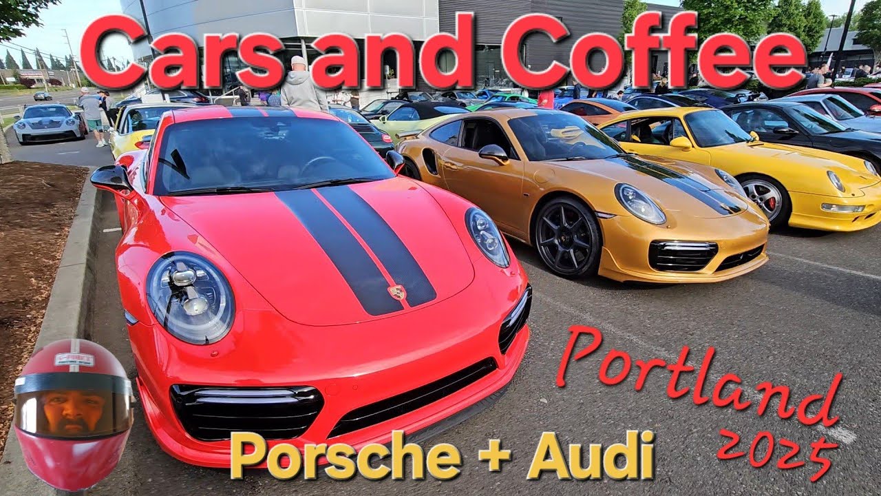 Cars and Coffee @ Porsche + Audi Beaverton 2025