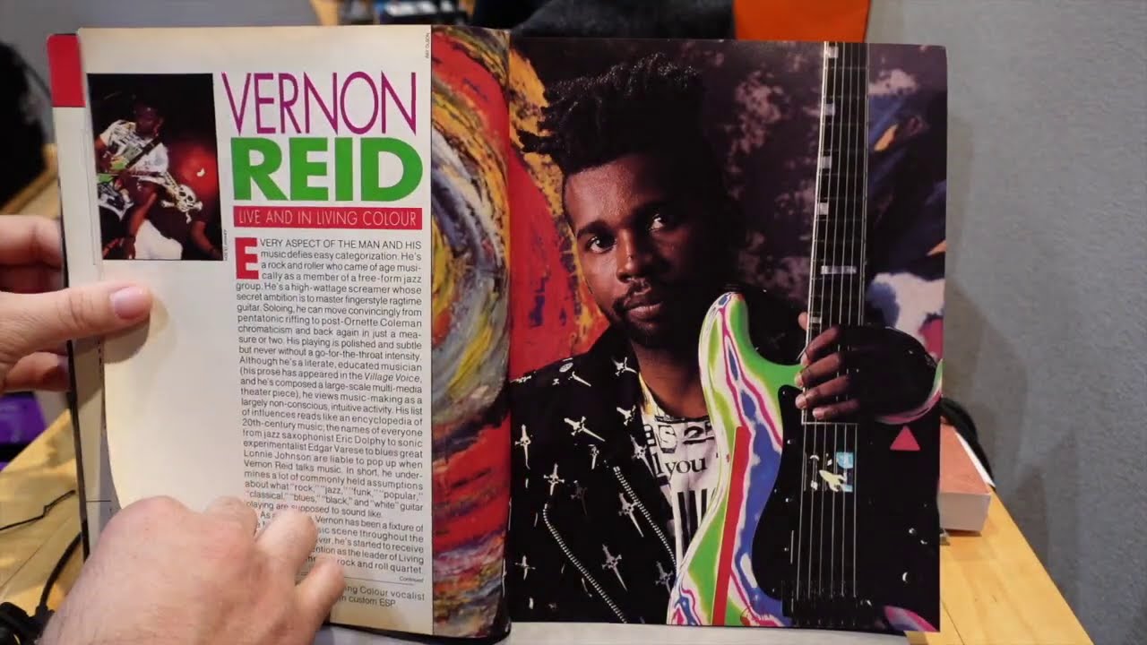 Vintage Guitar Magazine  (GP Oct88)