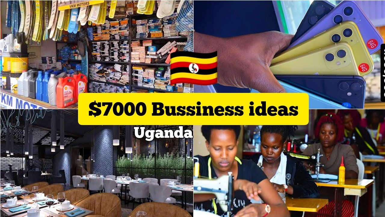 4 bussiness ideas to start up with $7000(30m ugx) in Uganda 🇺🇬