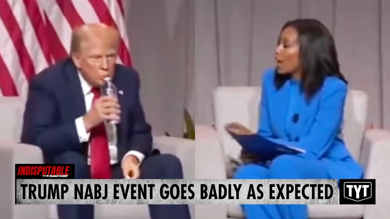 BREAKING: Trump Event At Black Journalism Convention Erupts Into Dumpster Fire