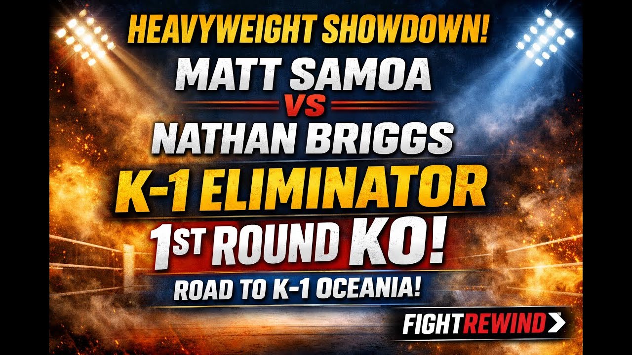 Matt Samoa Vs Nathan Briggs / Gold Coast