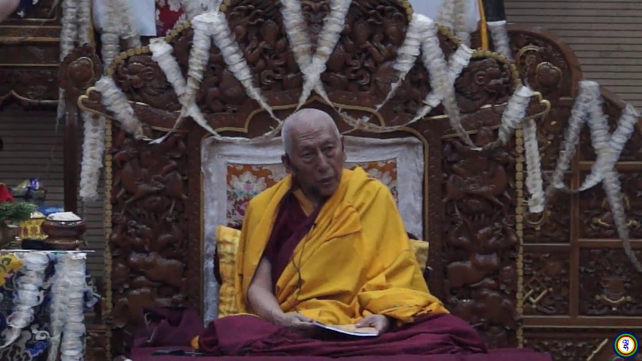 ༢༠༡༩ ཕྱི་ཟླ་༡༡ ཚེས་ ༡༠ ཉིནཝཱ་ཎར་བློ་སྦྱོང་དོན་བདུན་མའི་གསུང་ཆོས་དང་མདོ་ལུགས་བརྟན་བཞུགས་བསྟར་འབུལ།།