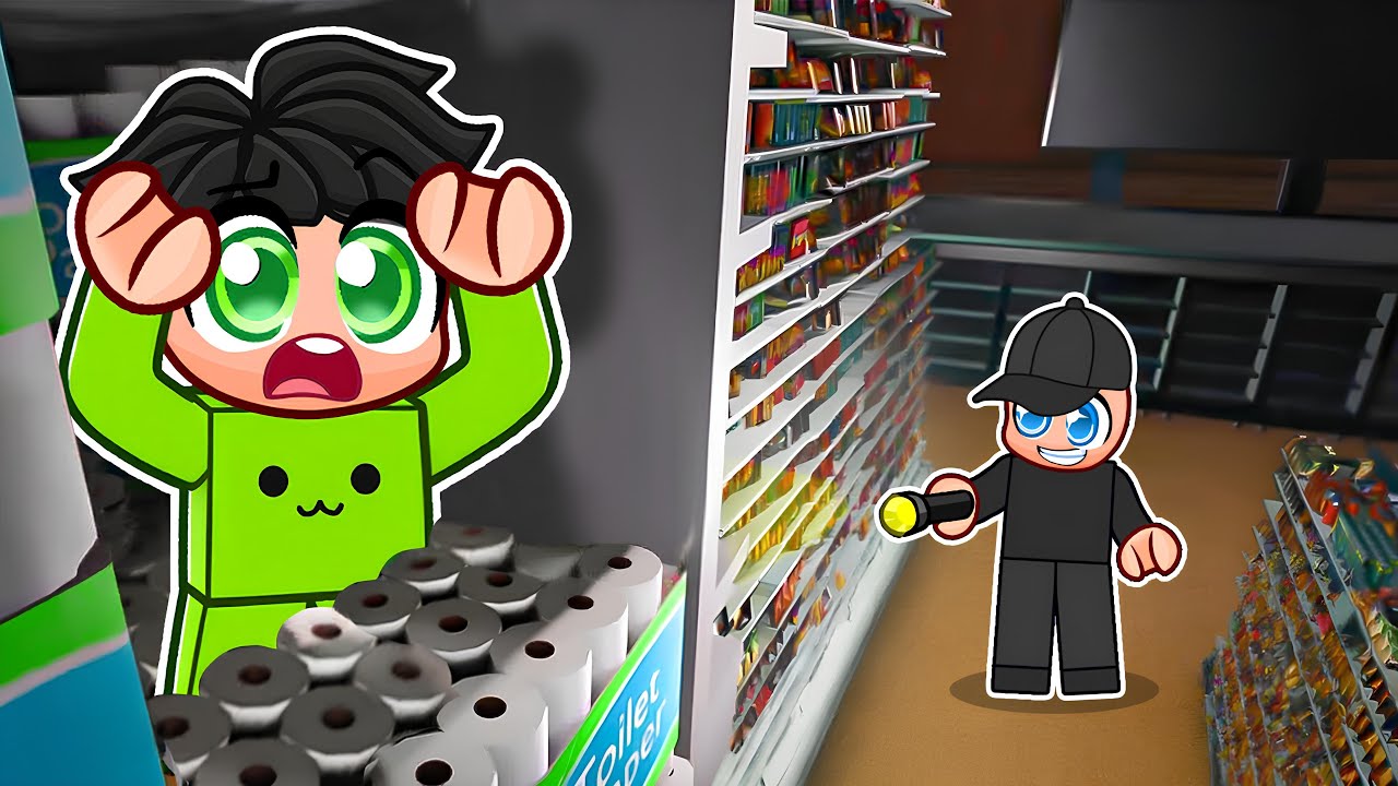 ROBLOXTA GİZLİCE MARKETTE KALIP DÜNYA REKORU KIRDIM!🥇