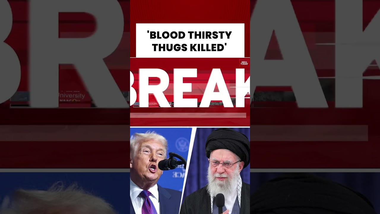 Iran News: Donald Trump Tweets 'Blood Thirsty Thugs Killed', Slams Khamenei #iran #trump #israel