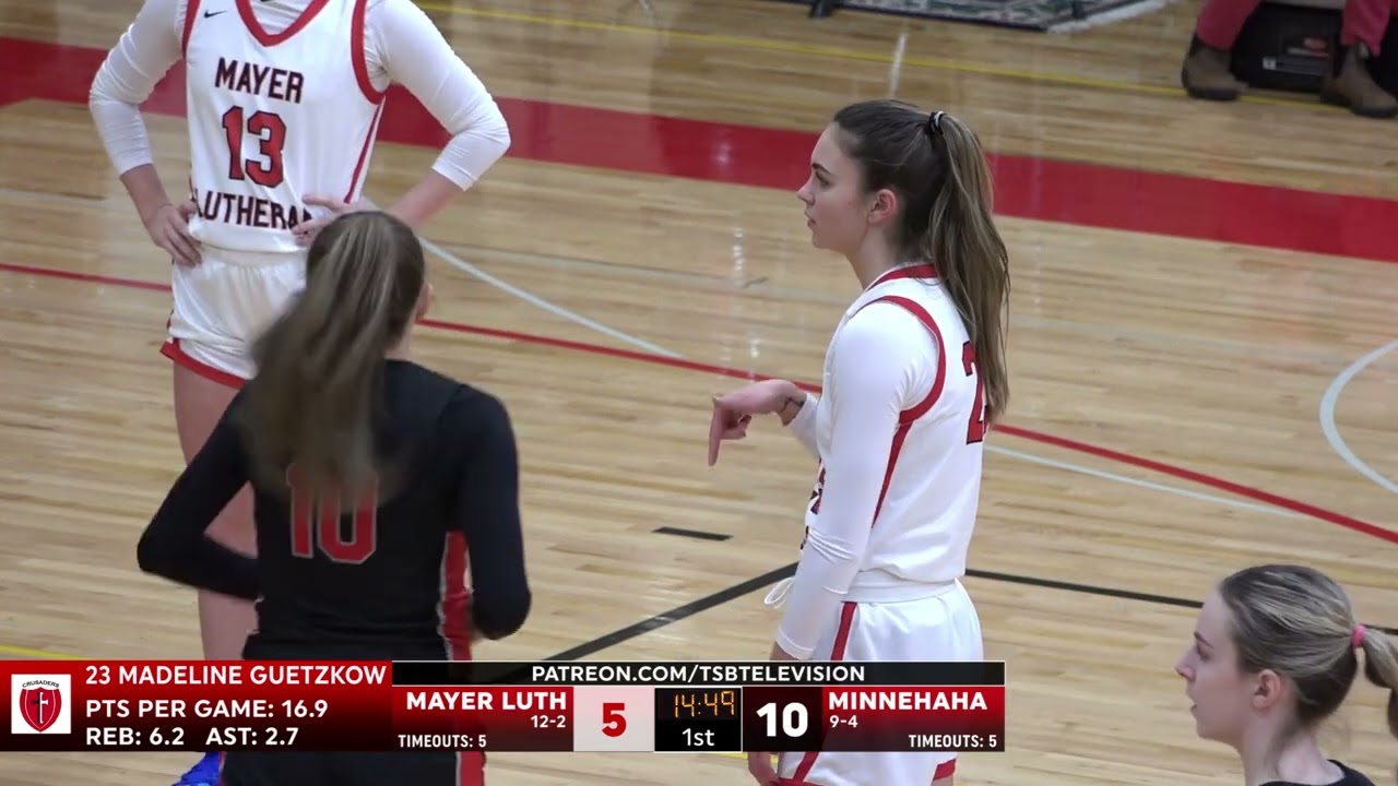 High School Girls Basketball: Mayer Lutheran vs. Minnehaha Academy (2023)