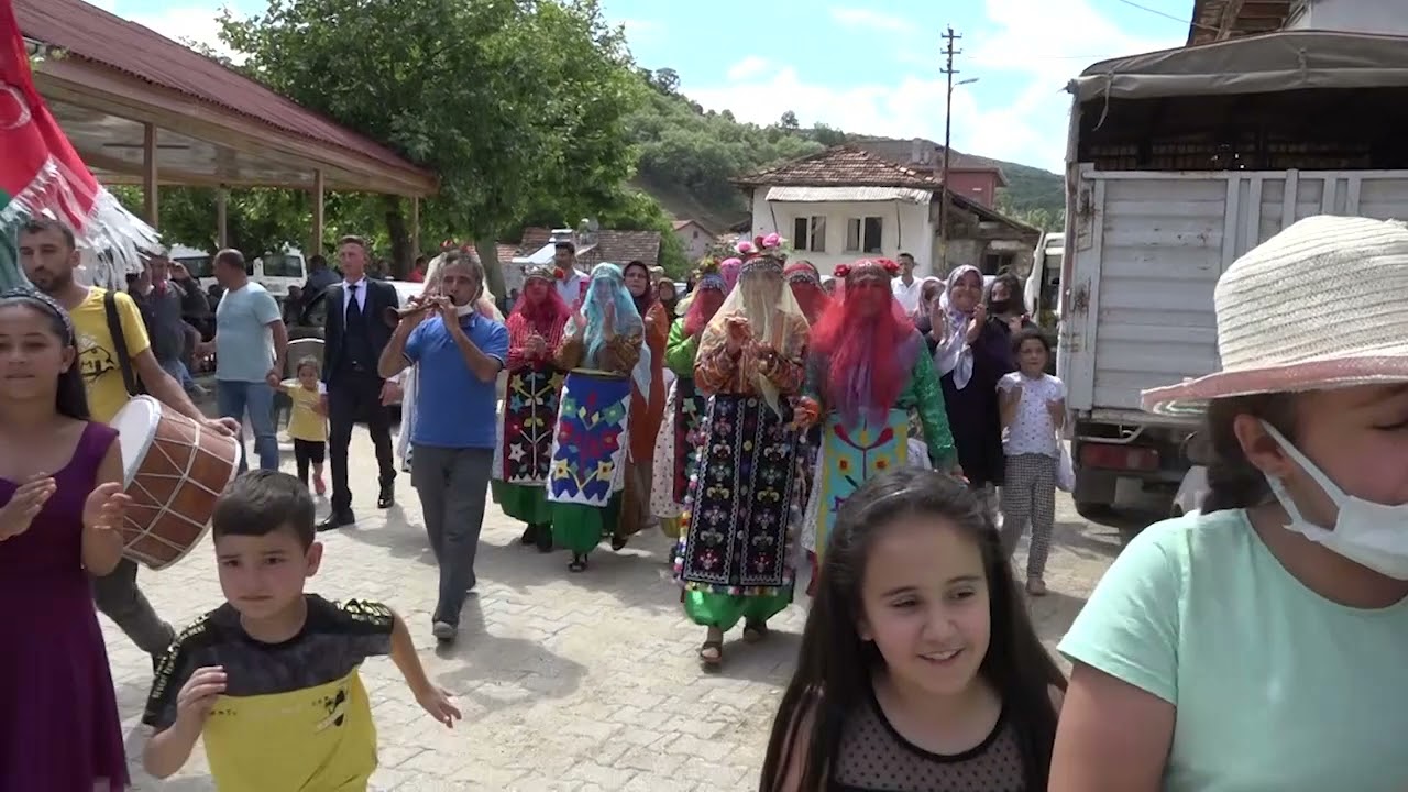 Kütahya yöresi gelin alma hazırlık
