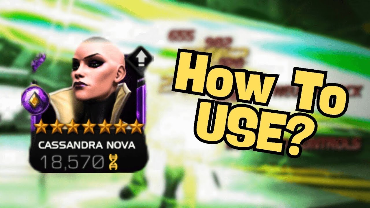 How to Use Cassandra Nova? - MCOC