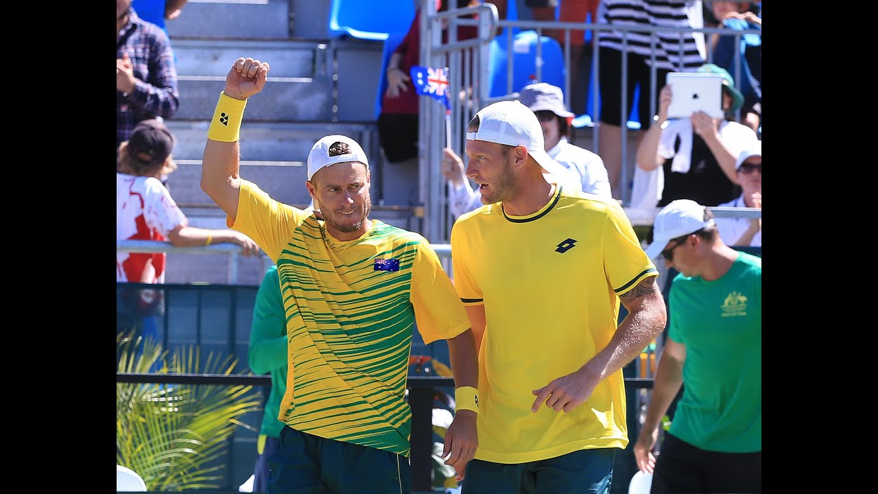 Highlights: Sam Groth/Lleton Hewitt (AUS) v Andrey Golubev/Aleksandr Nedovyesov (KAZ)