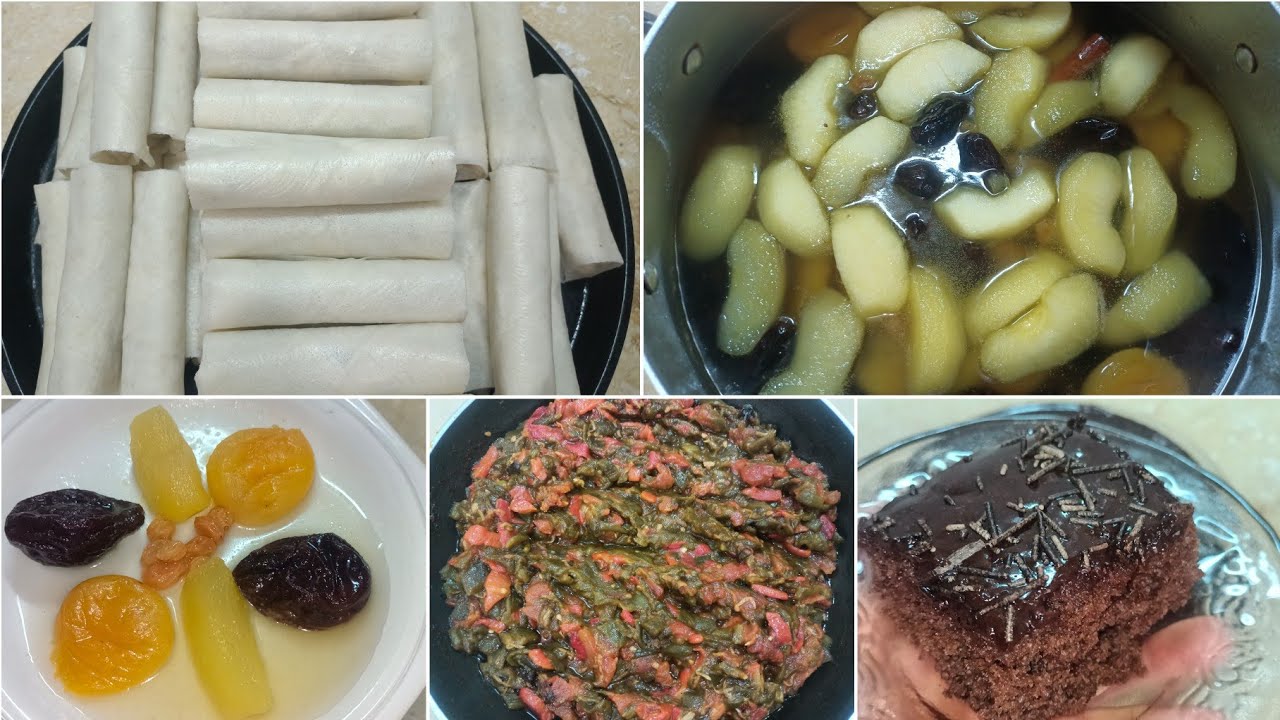 أنا و بنتي فالكوزينة👌التحضيرات المسبقة لرمضان 🌙  كيكة سهلة و بنينة 😋