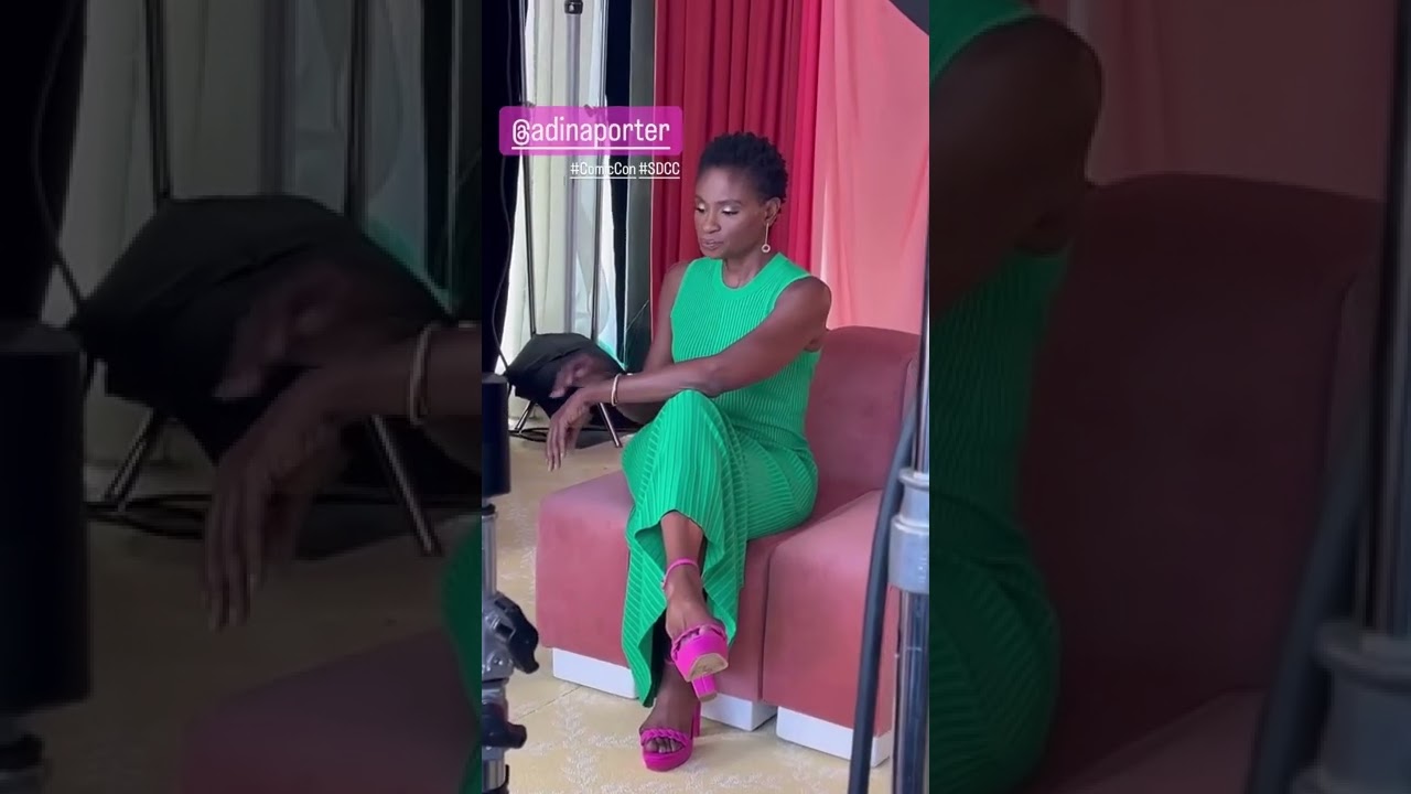 Adina Porter at San Diego Comic Con 2022. #adinaporter