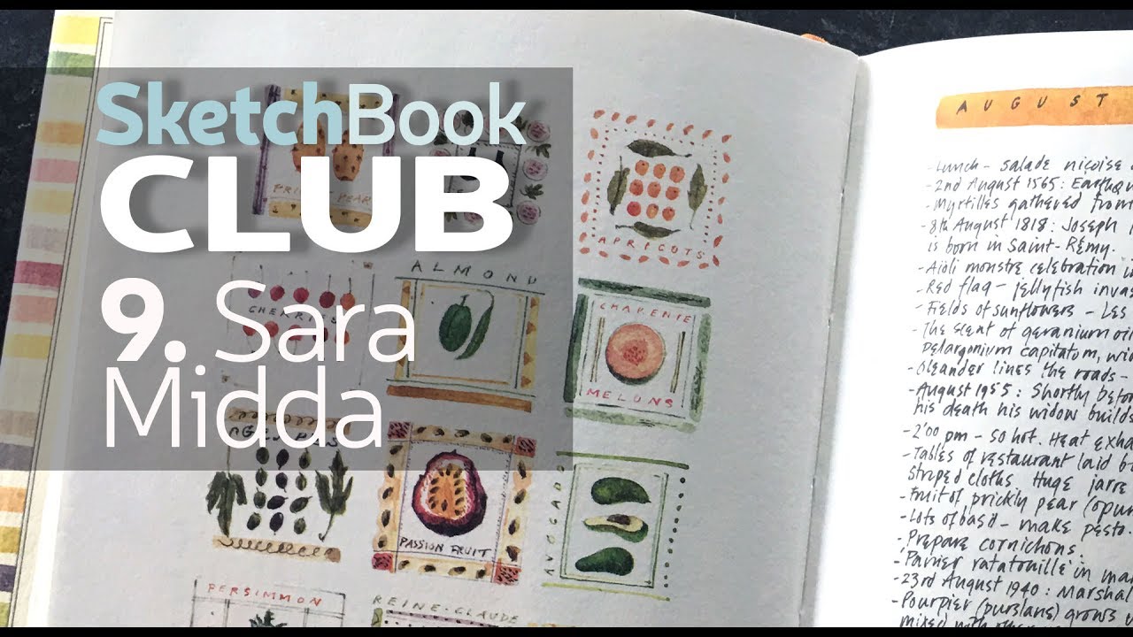Sketchbook Club 9: Sara Midda
