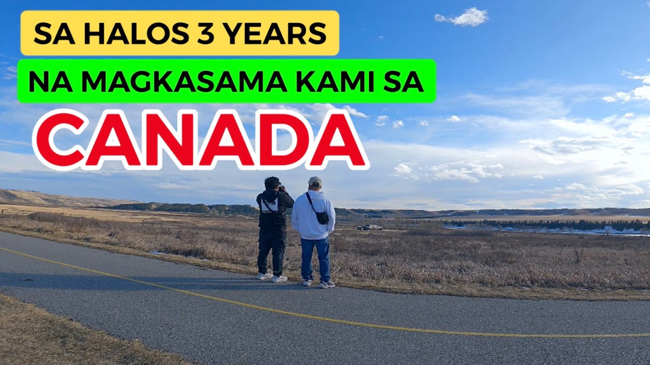 Tatlong taon na kaming magkasama ng anak ko sa Canada