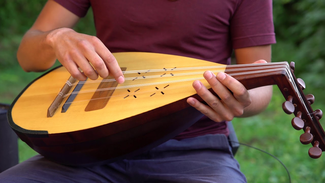 A koboz r&eacute;szei / Parts of the koboz