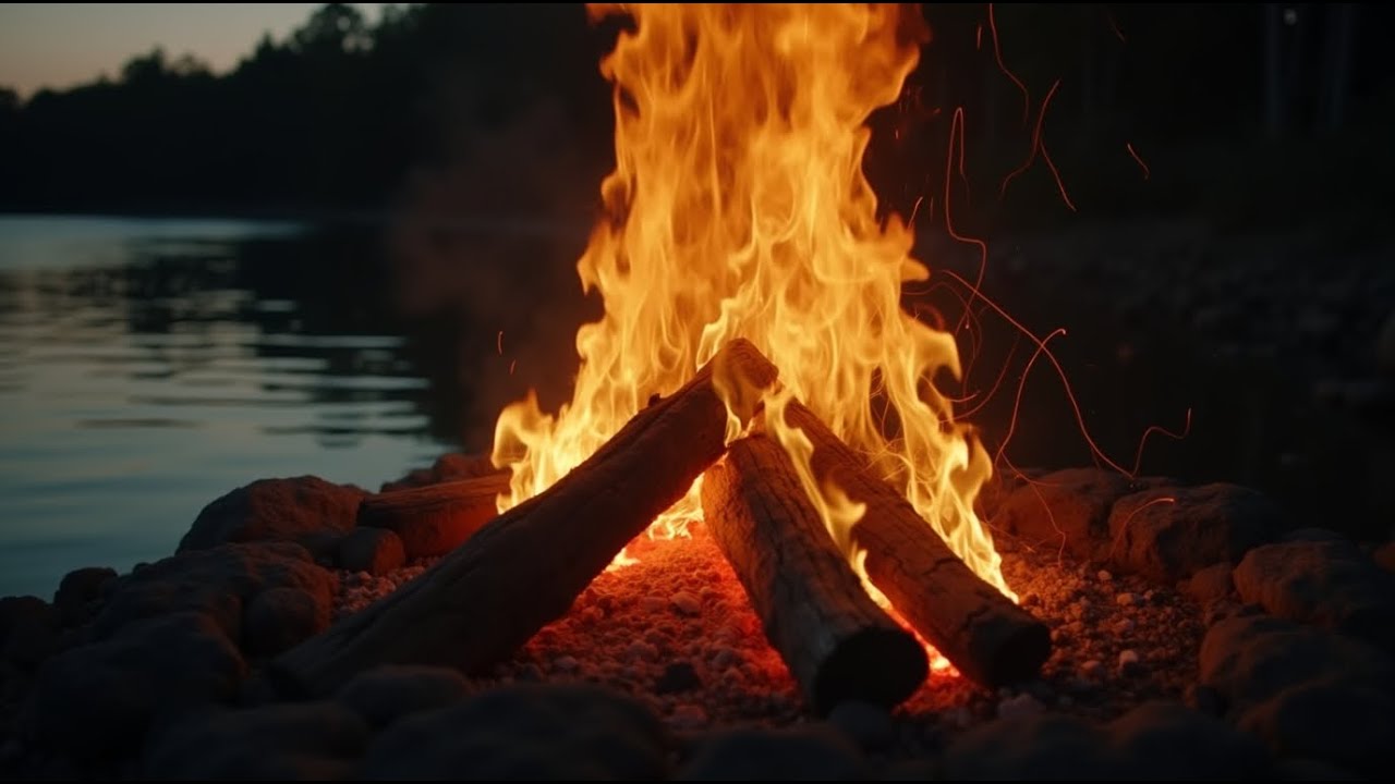 Calming Campfire Ambience for Evening Rest