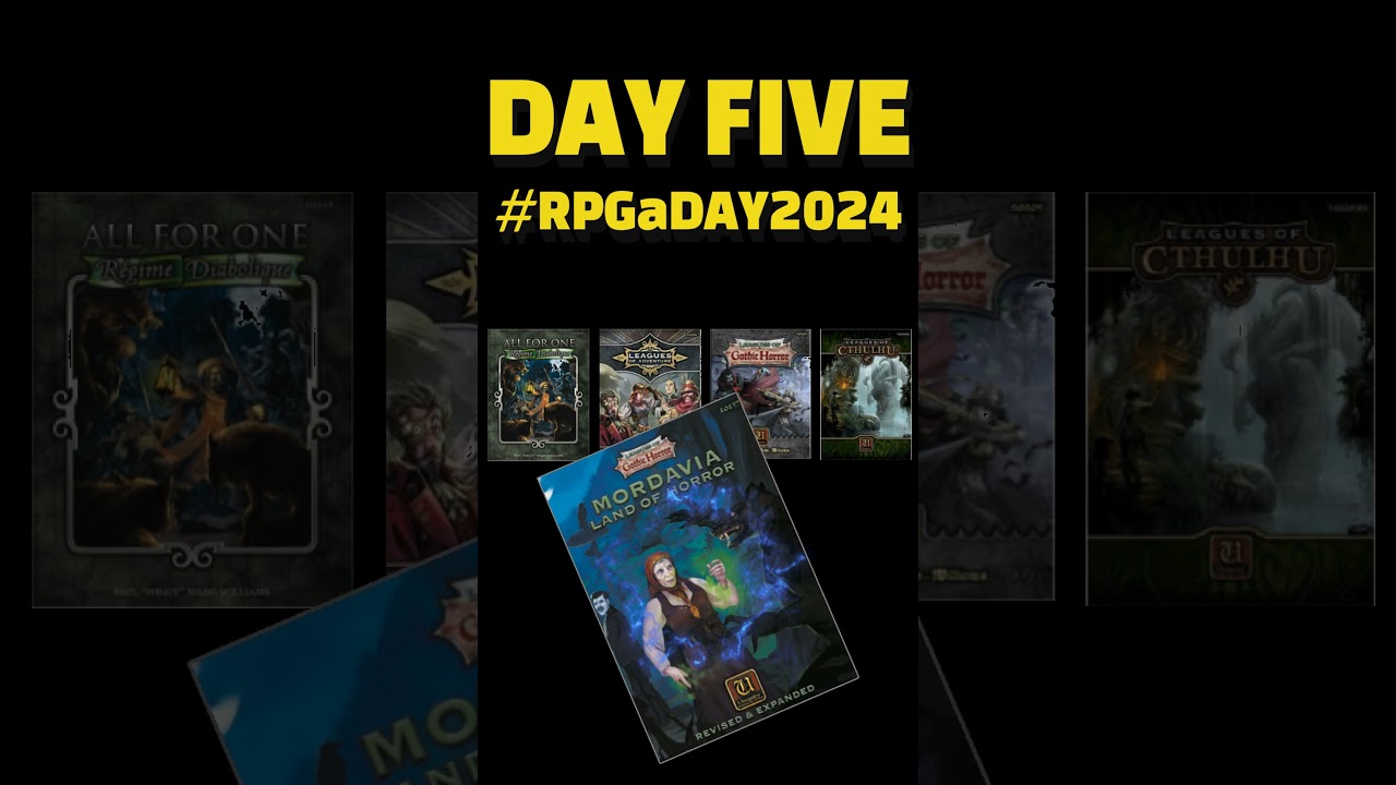 #RPGaDAY2024 DAY 5: Writing