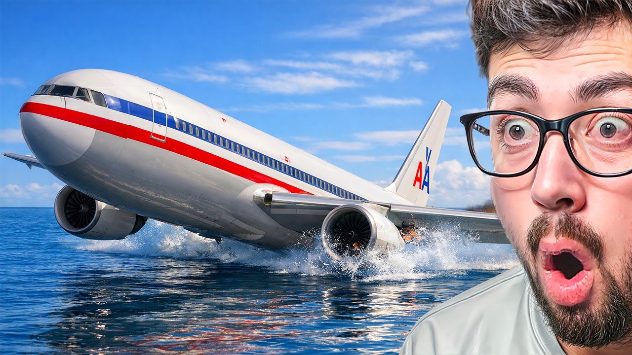 ATERRIZAJES DE EMERGENCIA Y ACCIDENTES DE AVIONES 😱 | Besiege Español